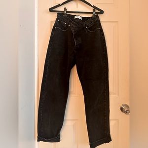 Abercrombie criss cross denim - size US 27